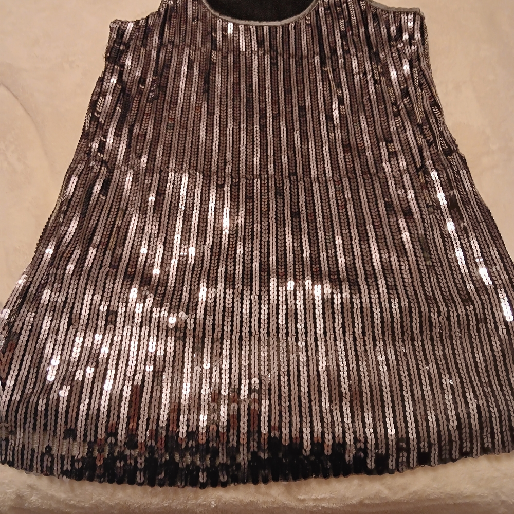 Sequin Sleeveless Top